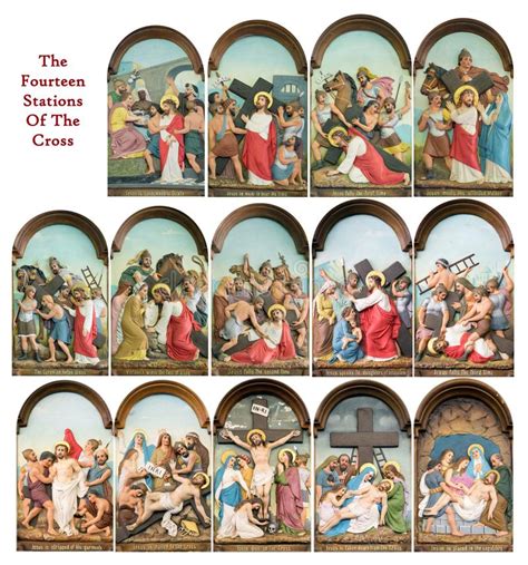 14 stations of the cross images